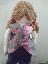 Load image into Gallery viewer, Girl&#39;s Cross over Pinafore Top