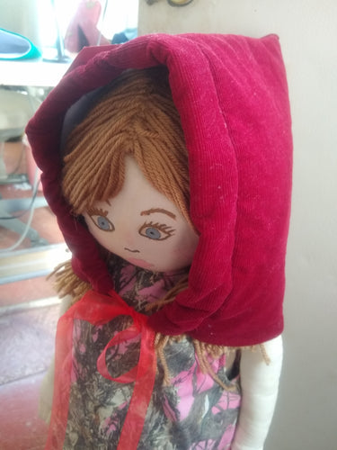 Child's Riding Hood Bonnet