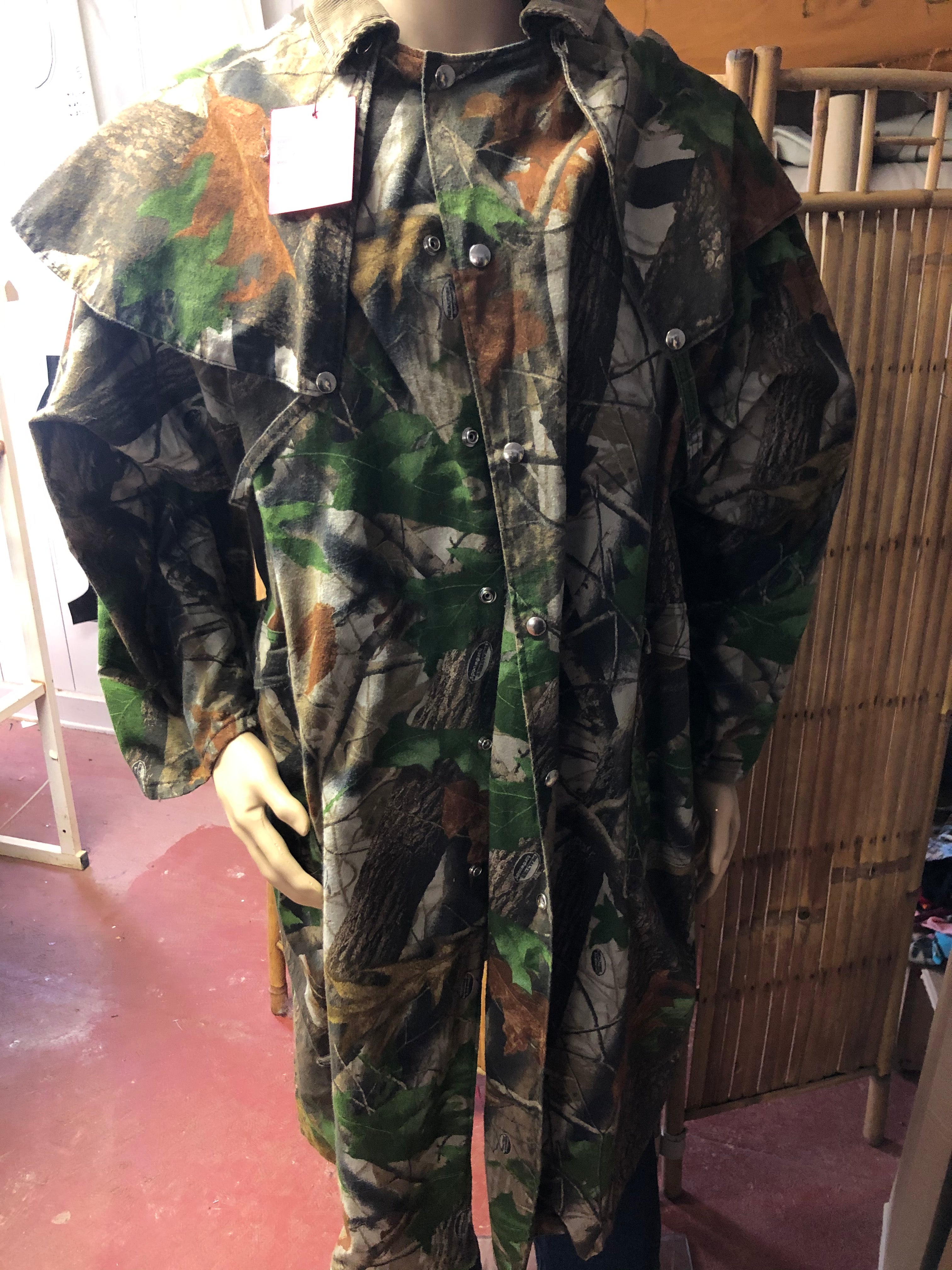 Camo on sale duster coat